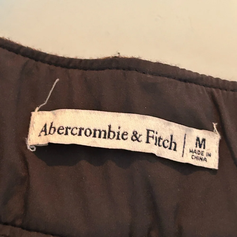 Abercrombie & Fitch Tweed Brown A-Line Mini Skirt - M - Picture 9 of 14